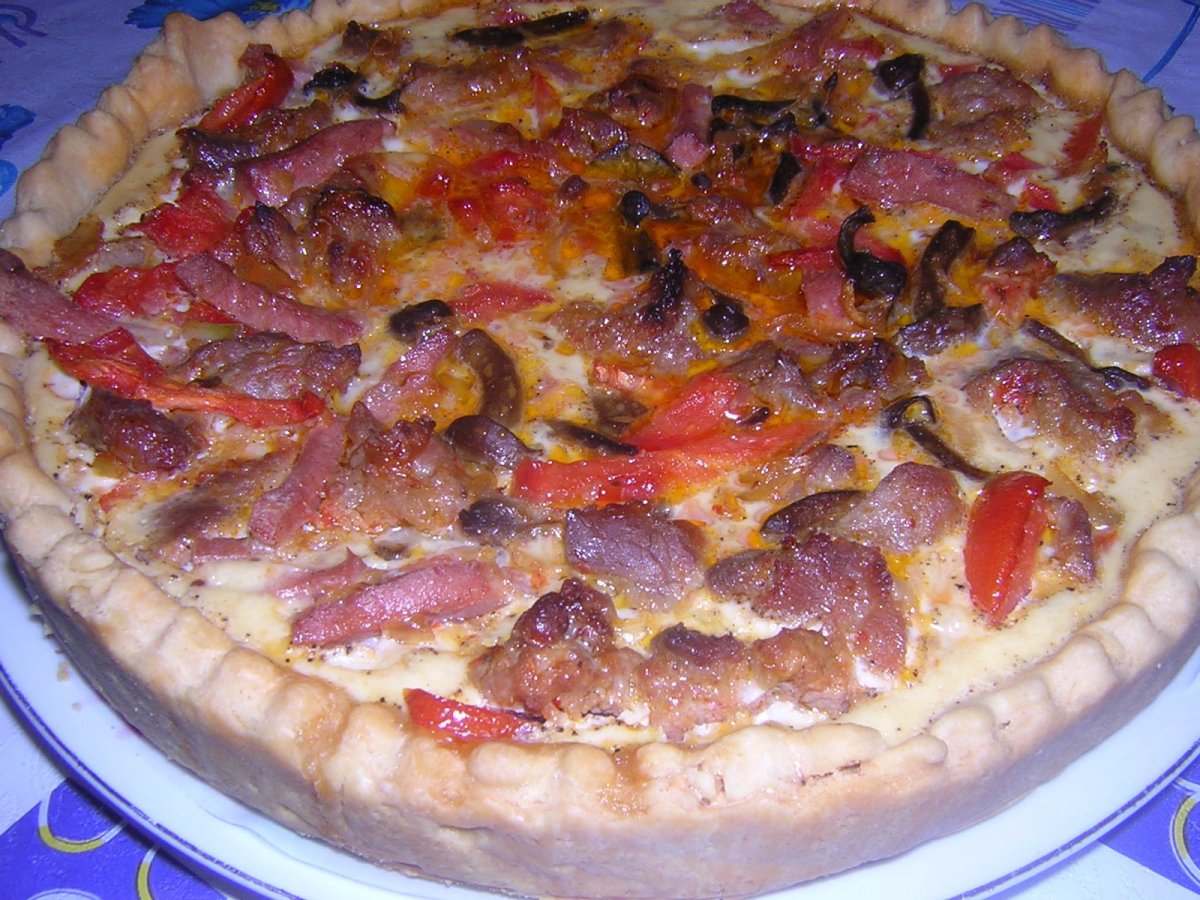 КИШ Лорен с грибами