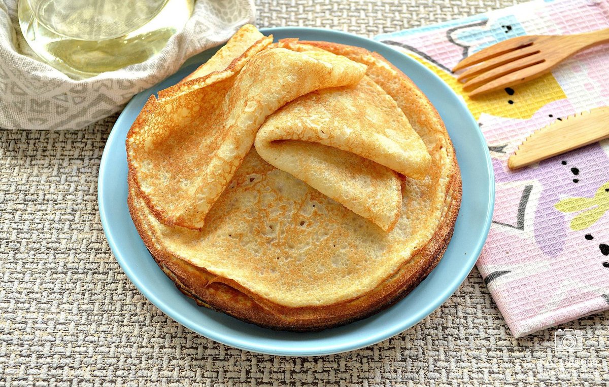 Блины на сыворотке