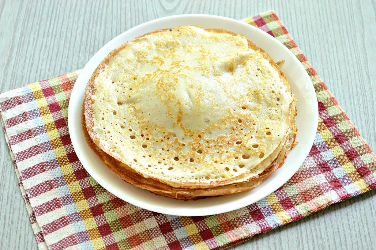 Блины на сыворотке