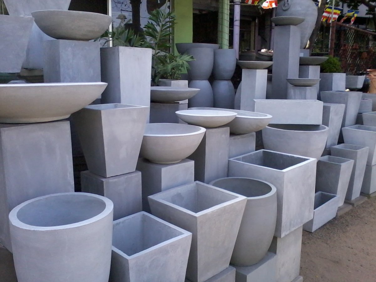 Кашпо Set 2 Planter Golden Metal