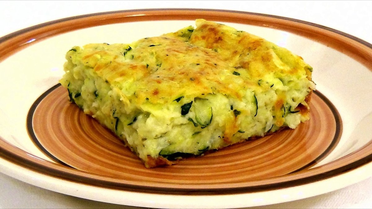 Пирог из кабачков в духовке