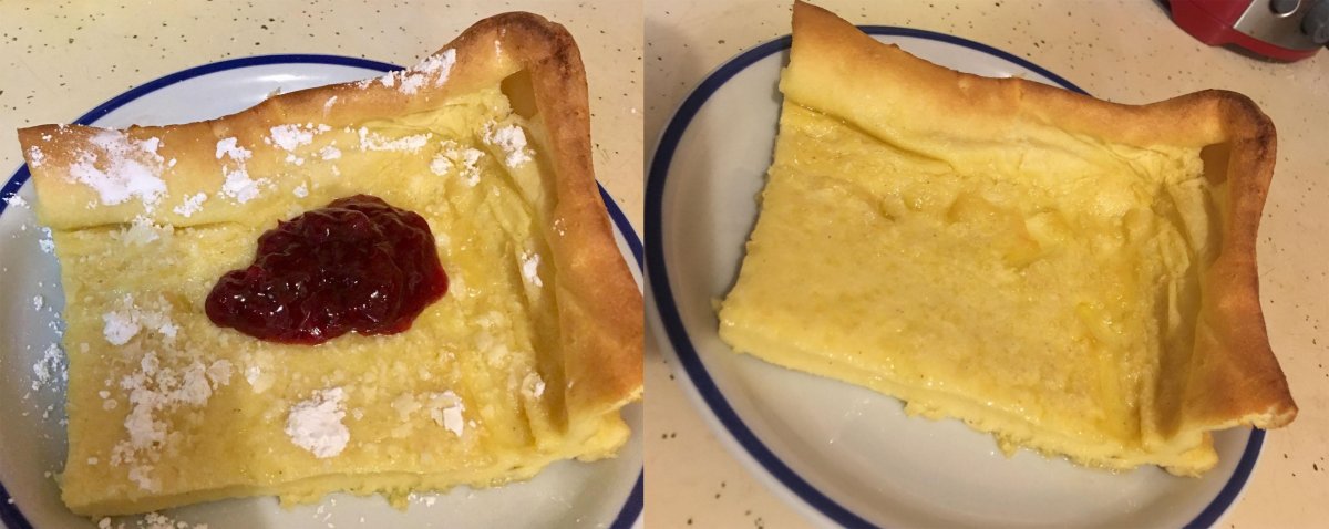 Панкейки с Нутеллой и бананом