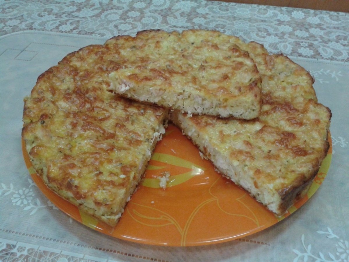 Куриный пирог-запеканка