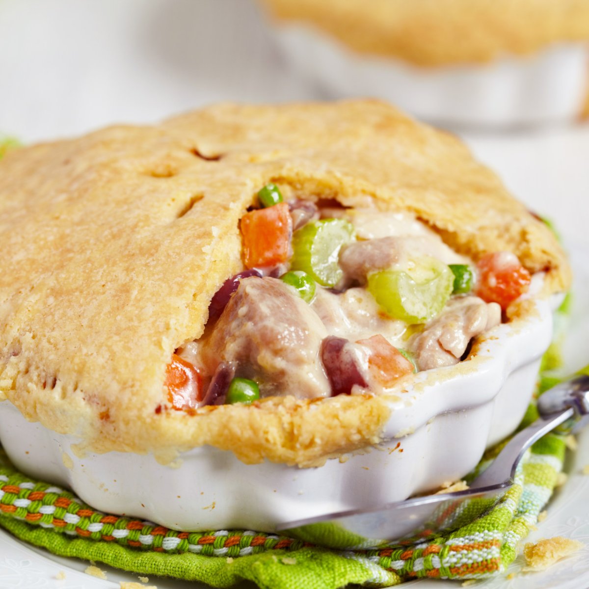 Диетический пирог с курицей