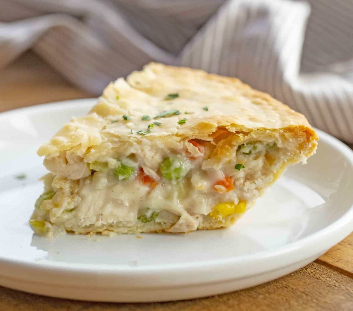 Заливной пирог смкартогкой