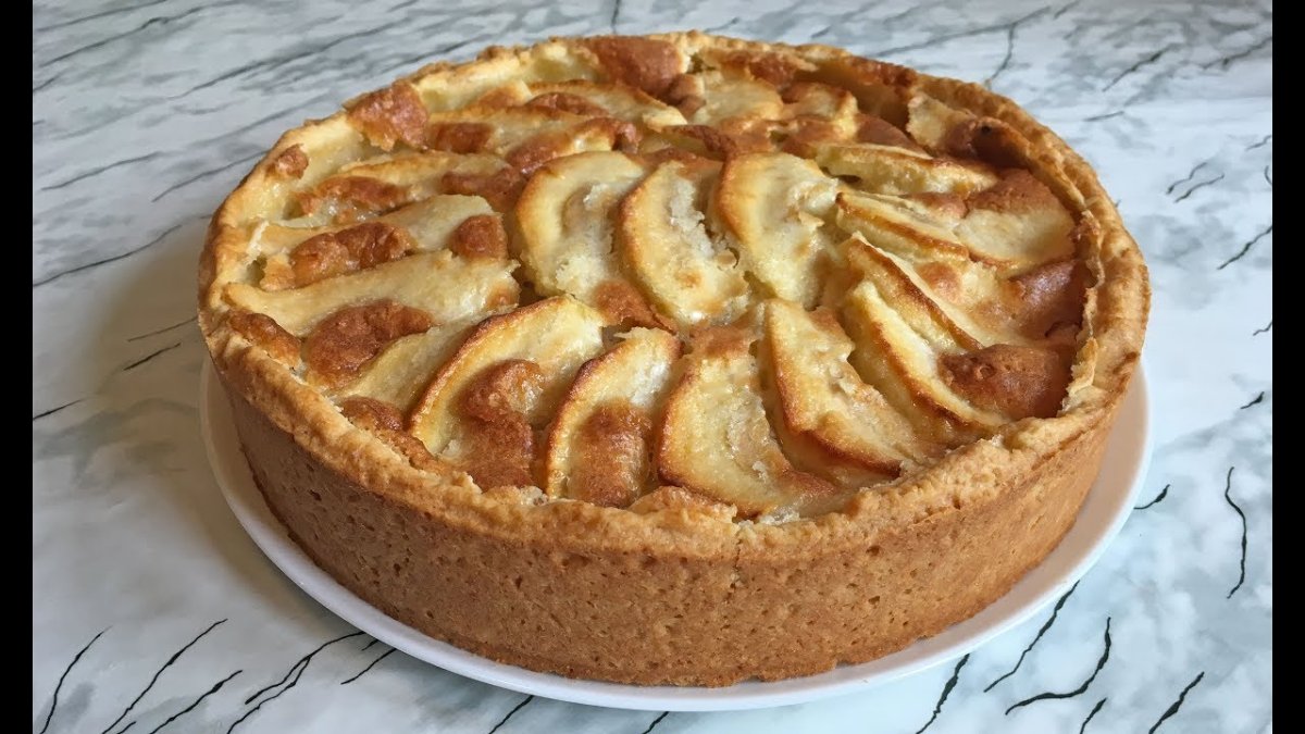 Антоновский пирог с яблоками