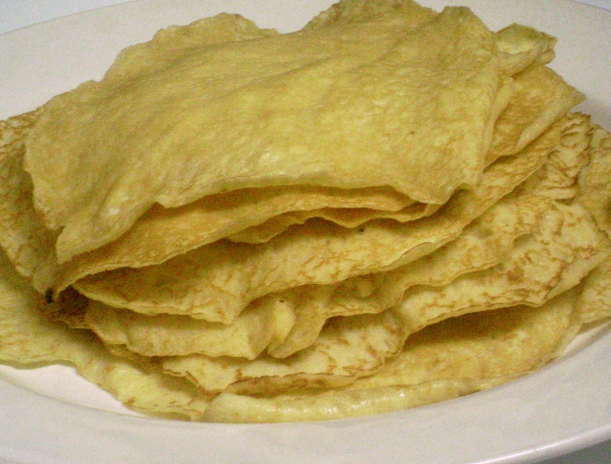 Мордовские блины толстые