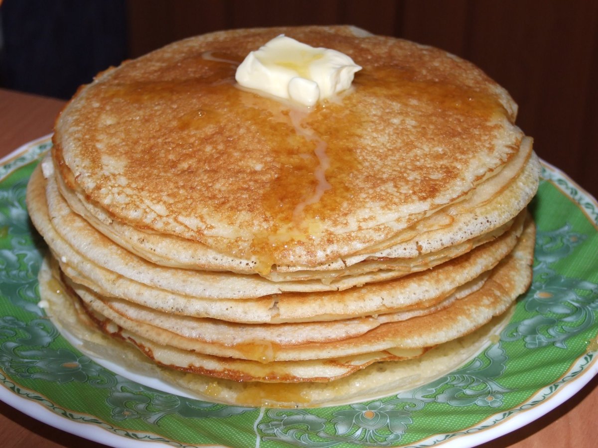 Мордовские пшённые блины