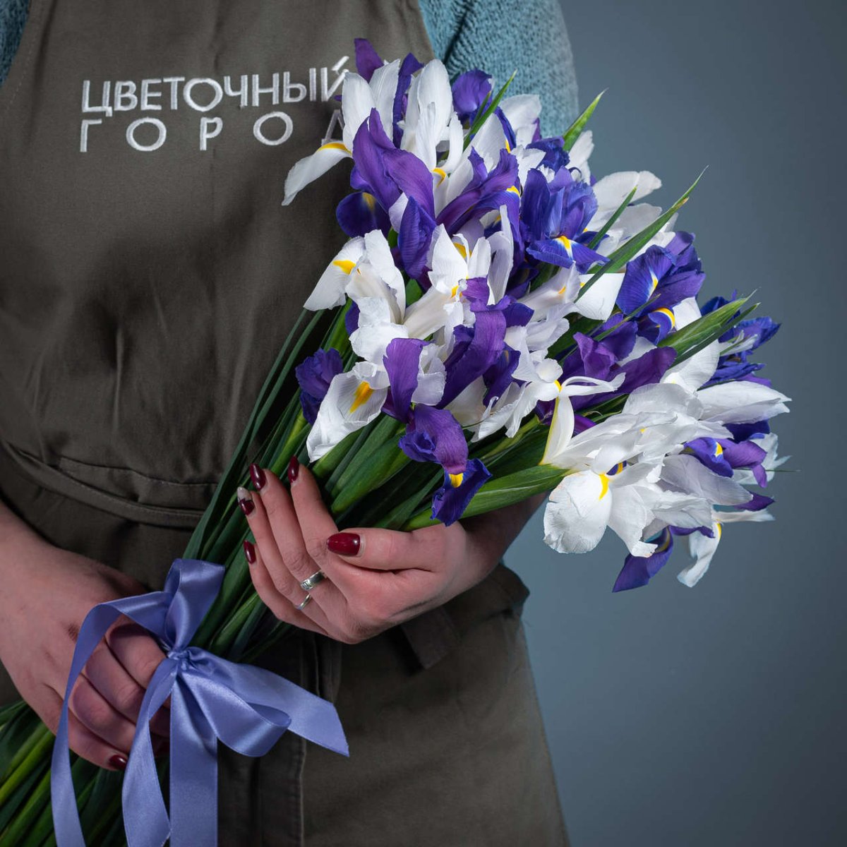 Ирисы под ленту