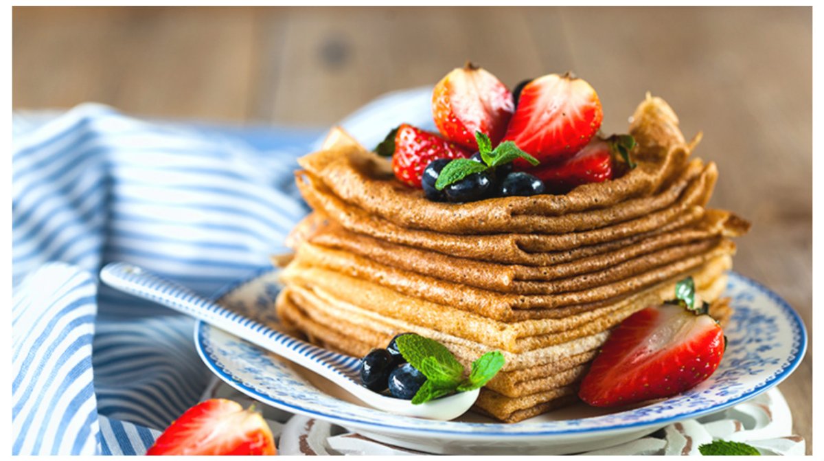 Блины на воде вкусные