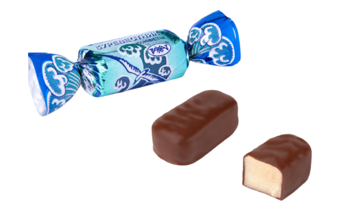 Мишка на севере шоколад с вафелькой Крупской