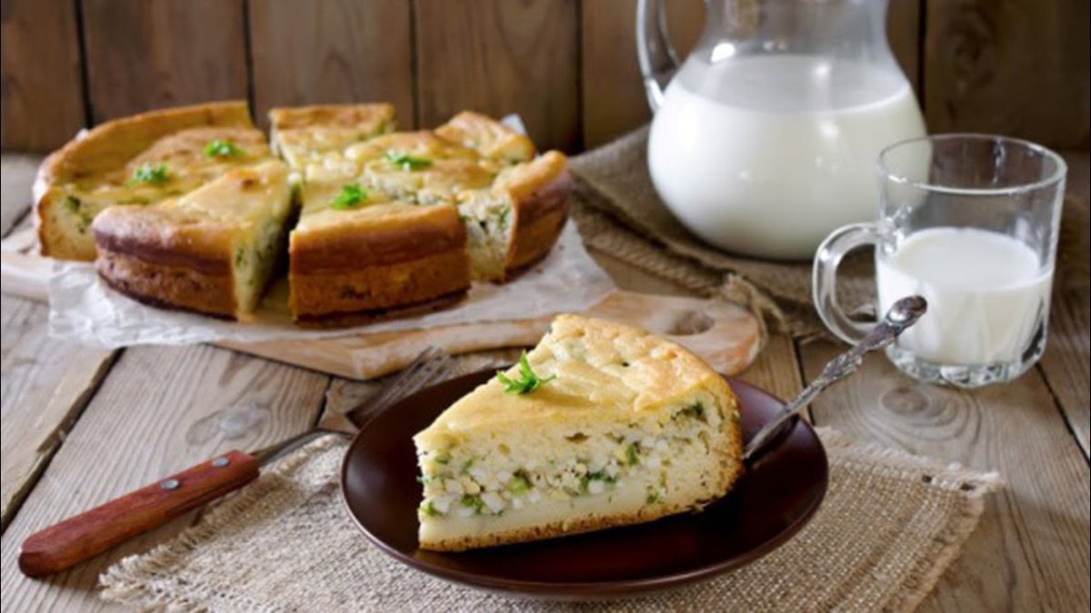 Пирожок с луком и яйцом граммы