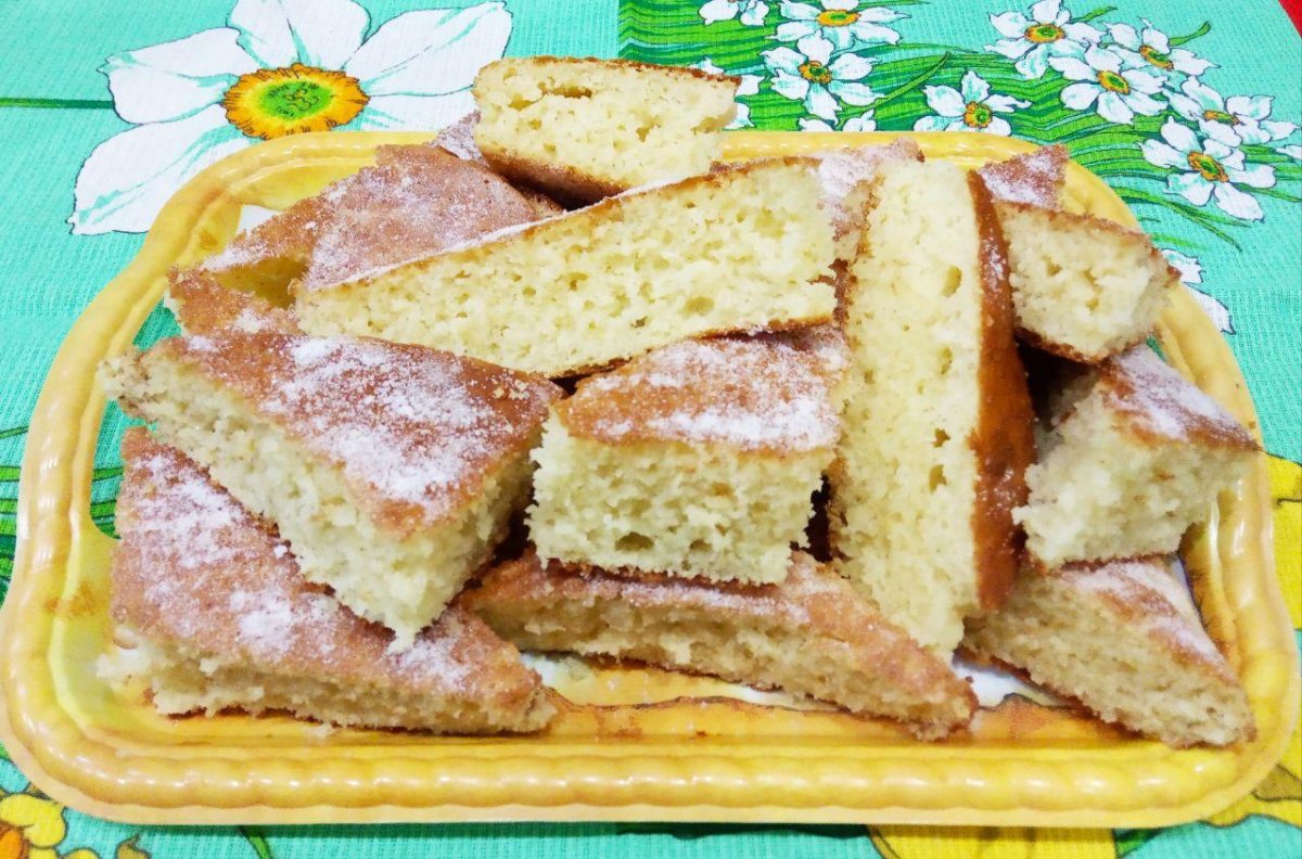 Манник полосатый на кефире