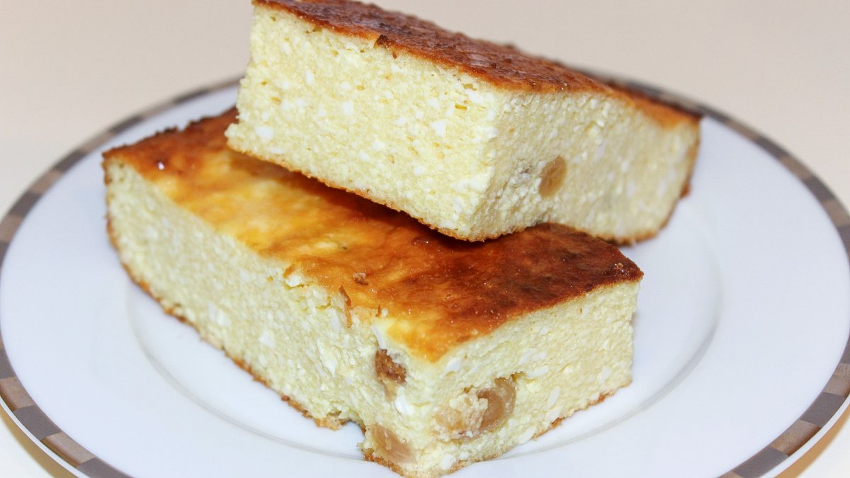 Пирог из кукурузной крупы