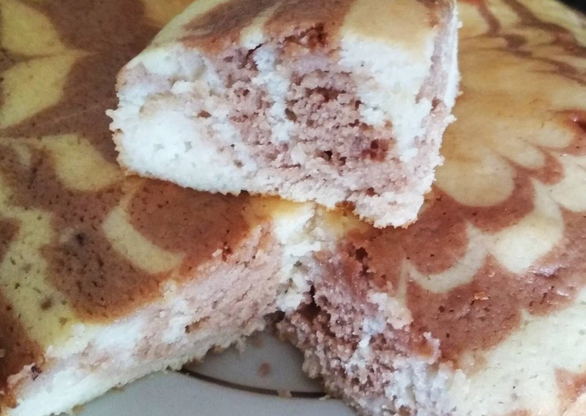 Манник на кефире с кокосовой стружкой