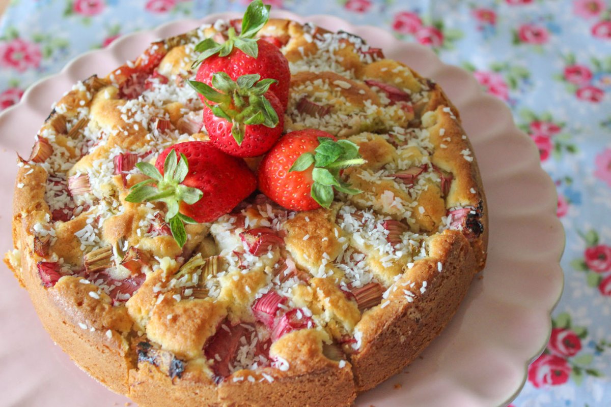 Rhabarberkuchen