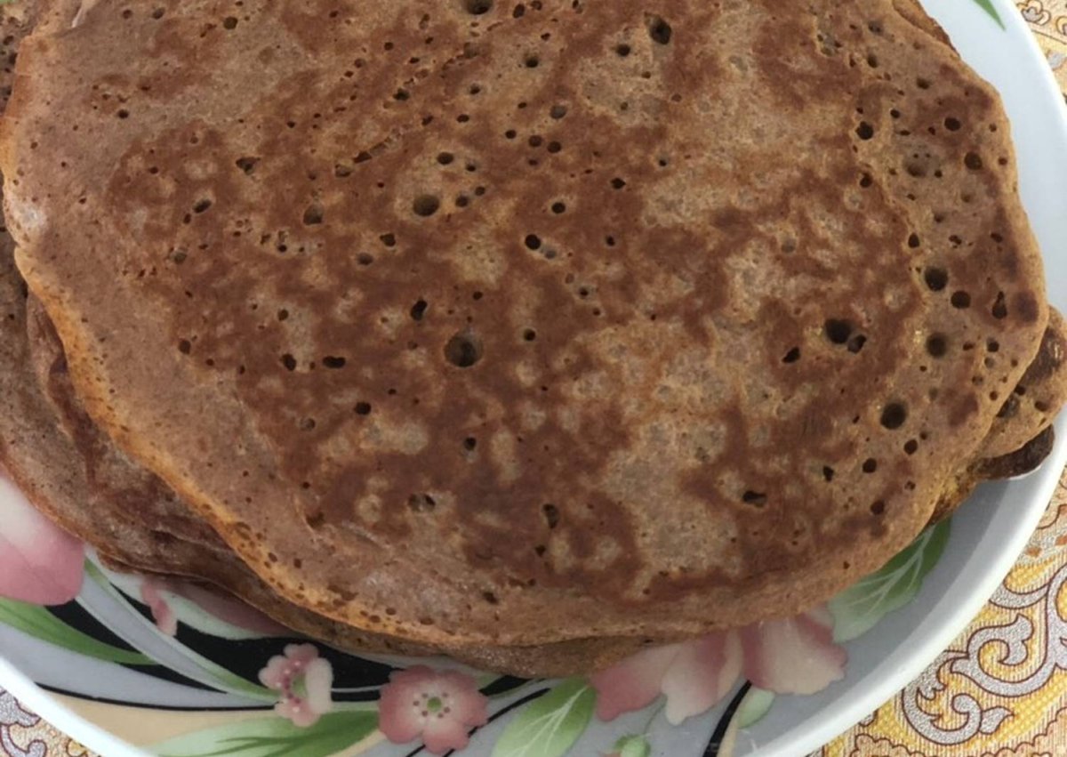 Гречишные блины постные