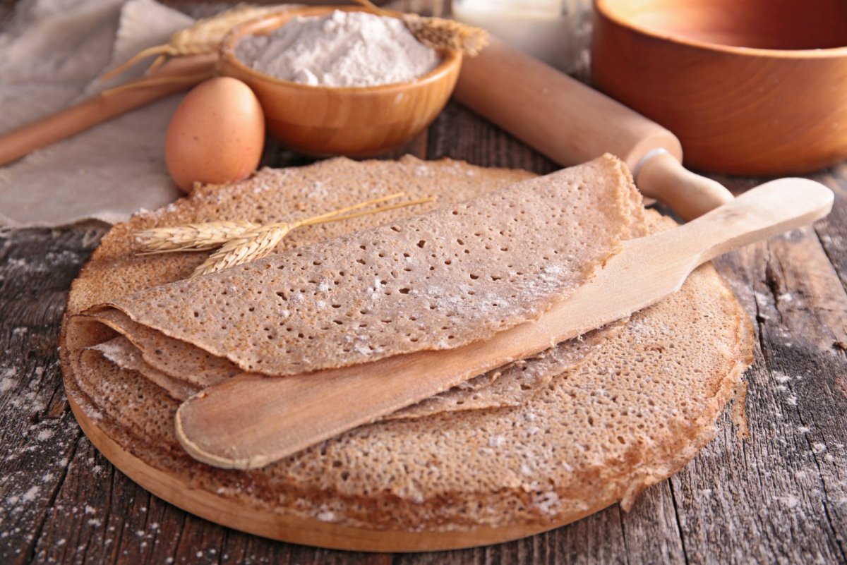 Блины из цельнозерновой муки