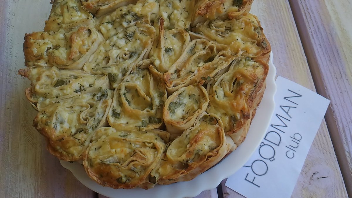 Польский мясной пирог в лаваше