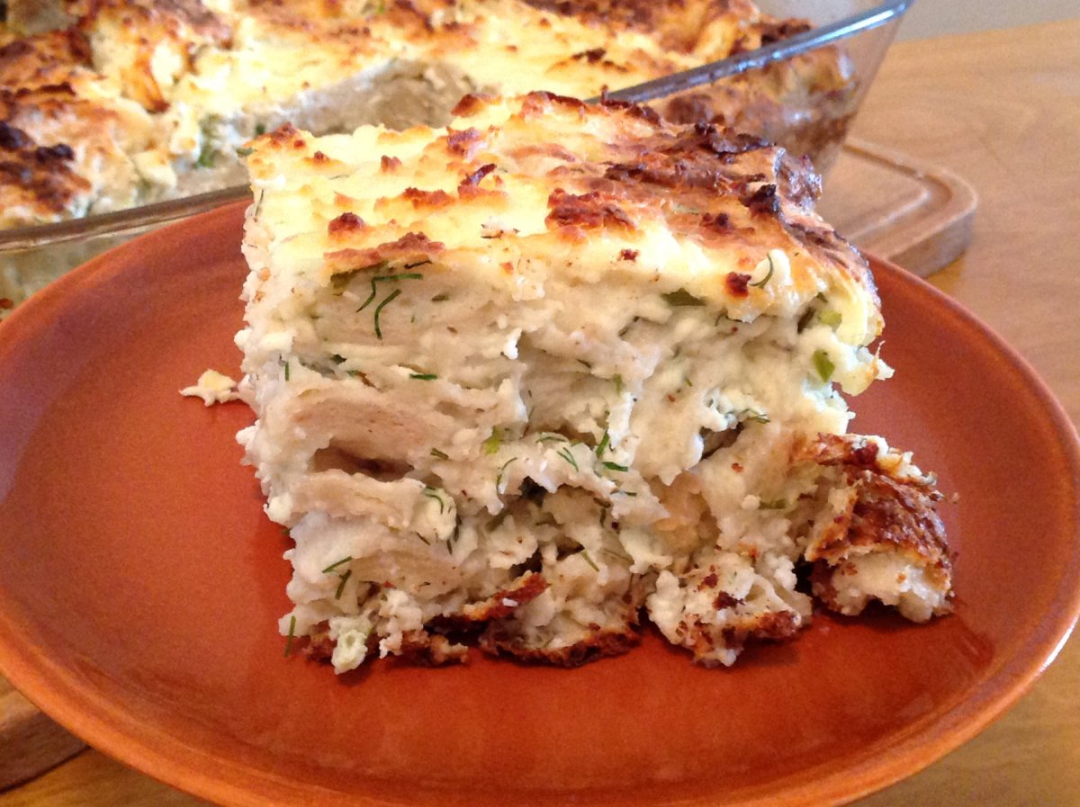 Пирог из лаваша с курицей и грибами