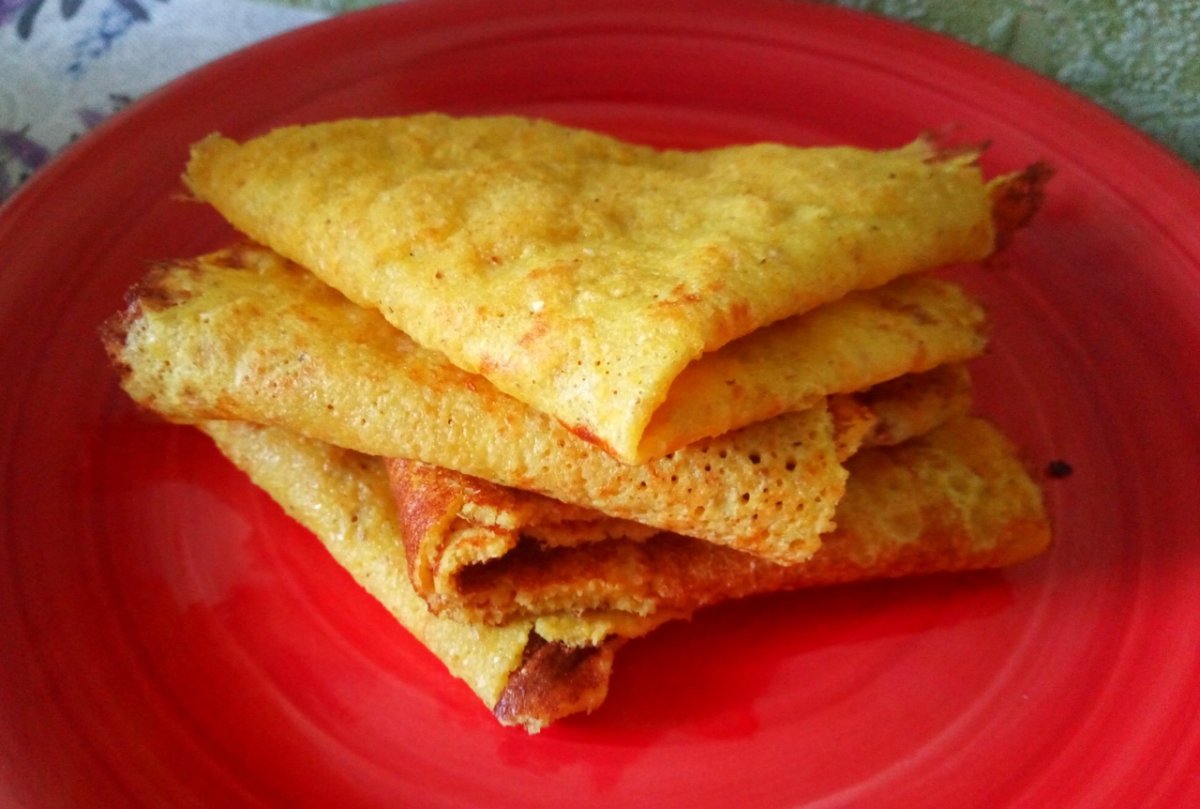 Блины из кукурузной муки
