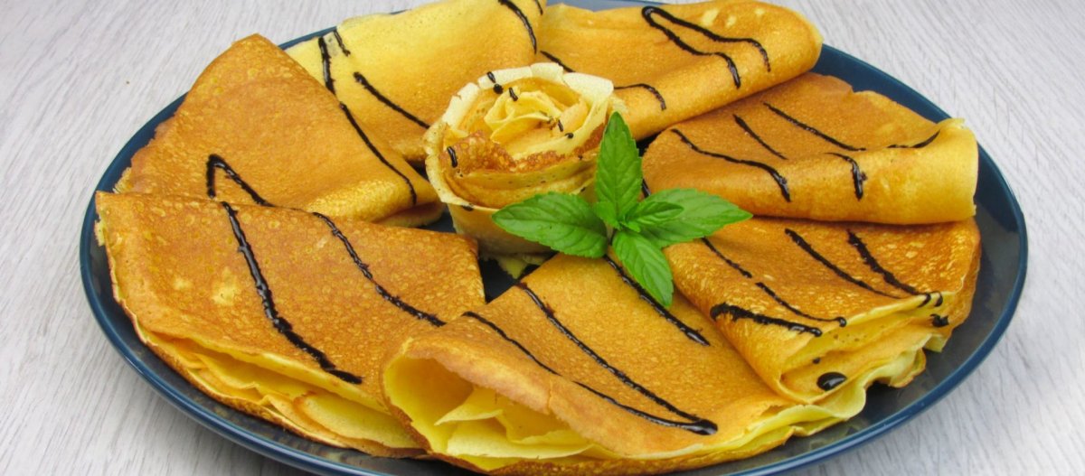 Блины на молоке