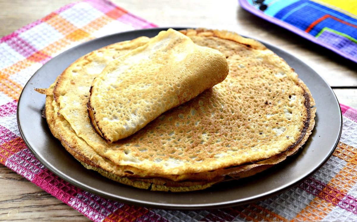 Банановые панкейки