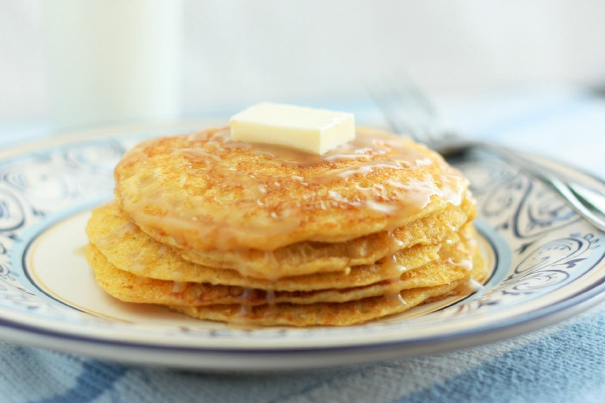 Кукурузная мука с молоком