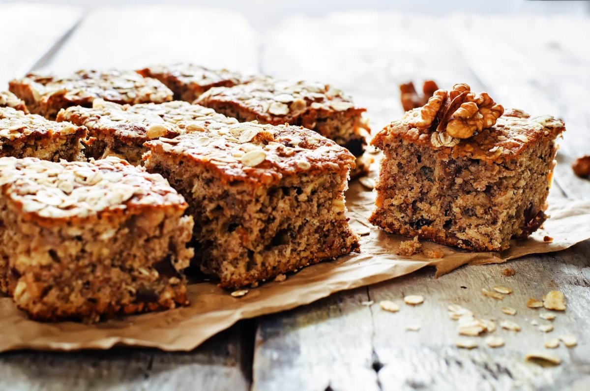 Пирог с грецкими орехами