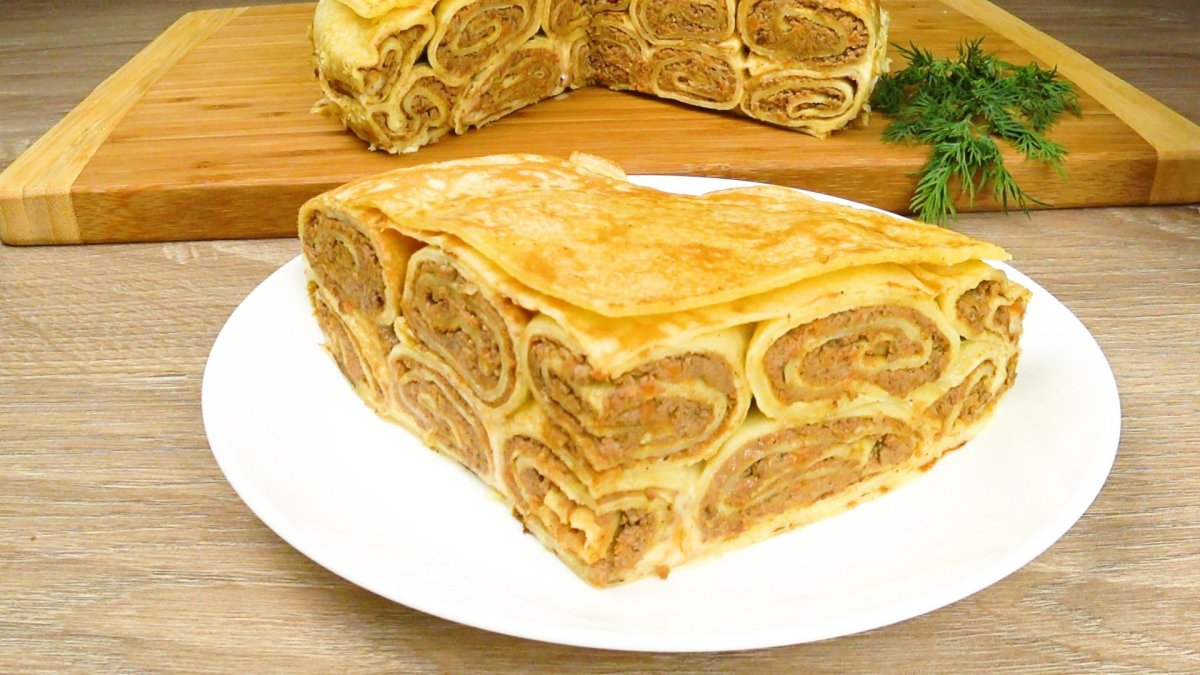 Печеночный рулет