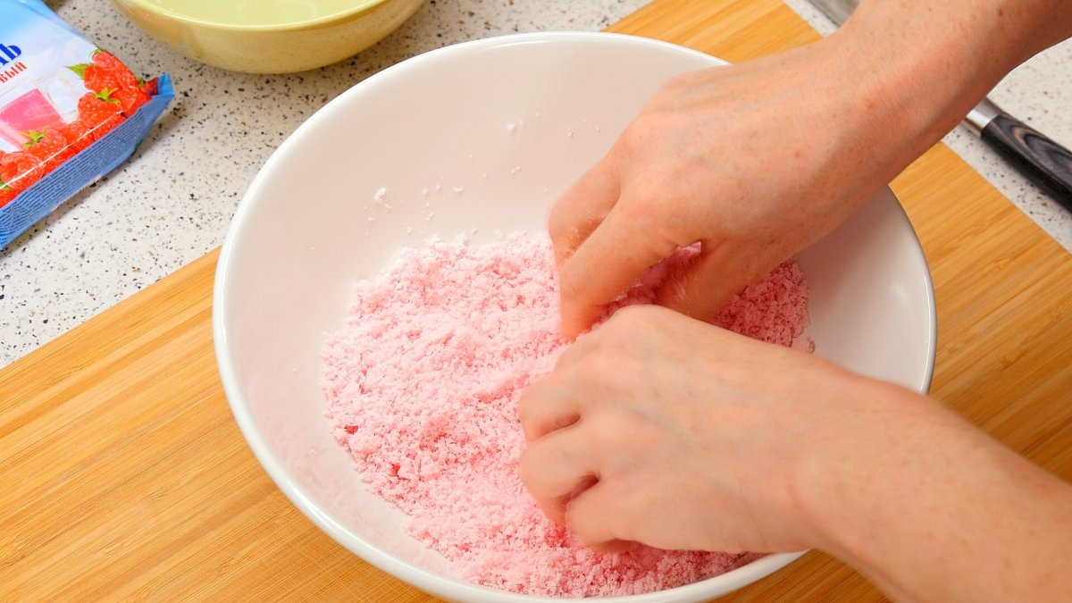 Пирог из киселя сухого