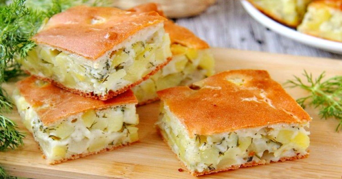 Пирог с рыбой сайра