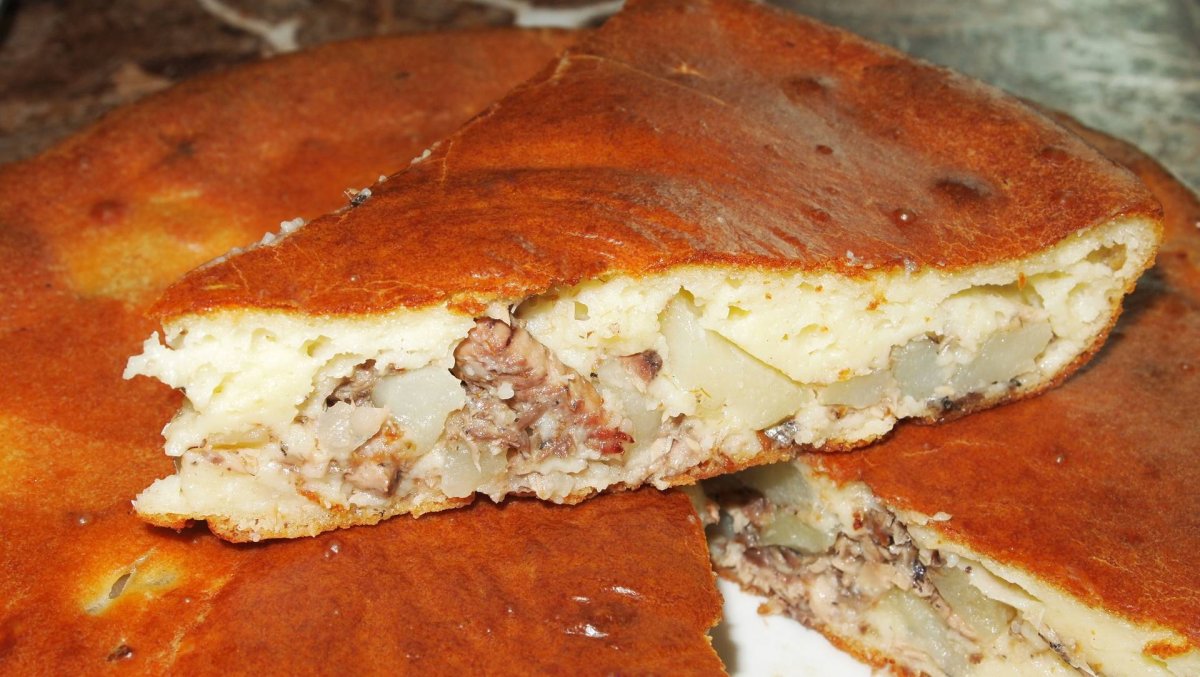 Пирог с рыбой