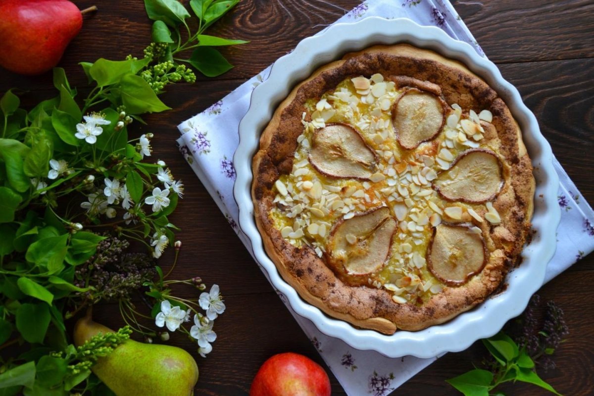 Цветаевский пирог с яблоками