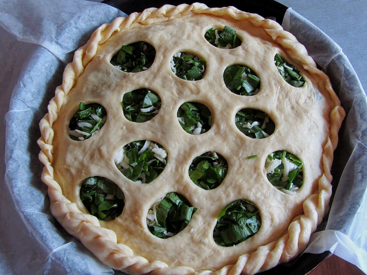 Пироги Пай с овощами