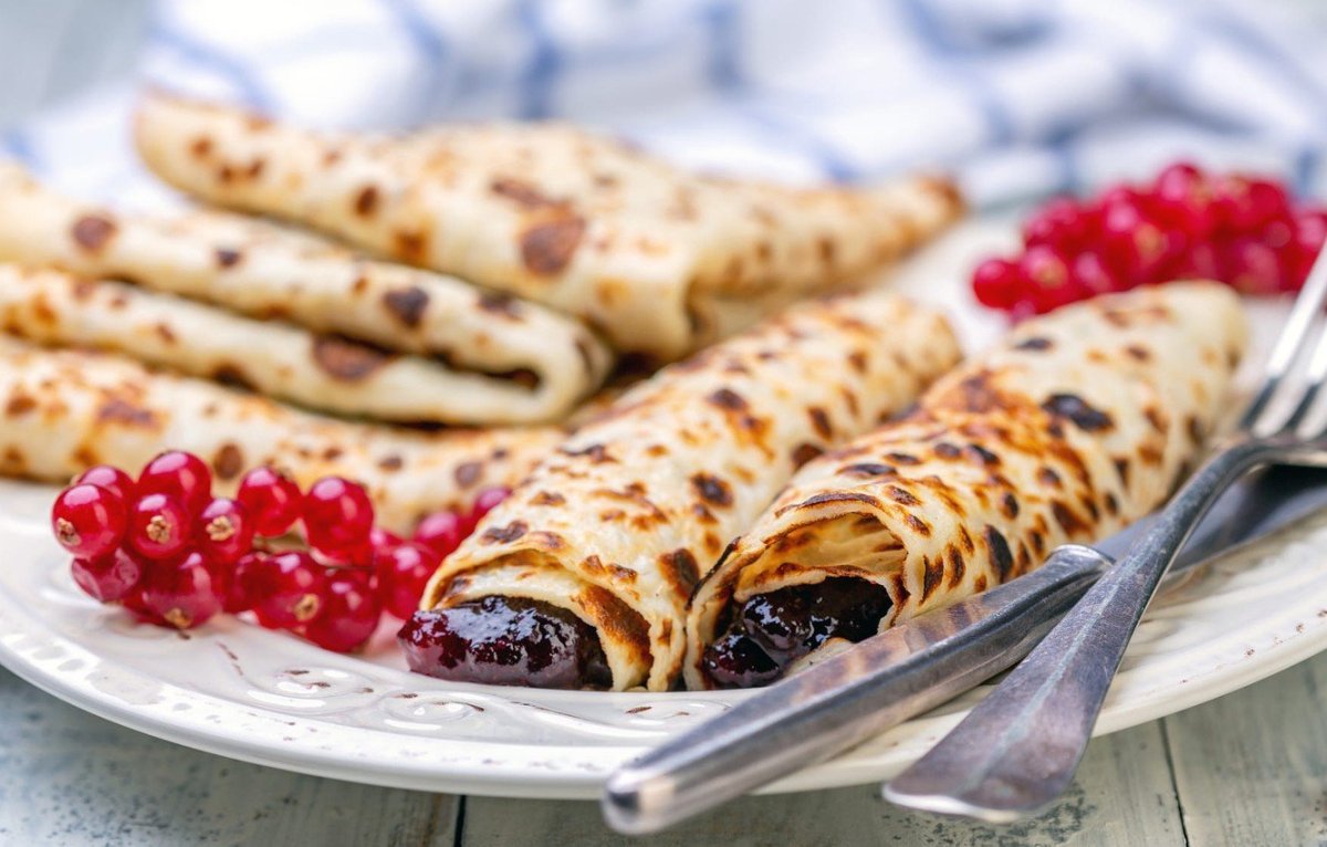 Блины с разными начинками