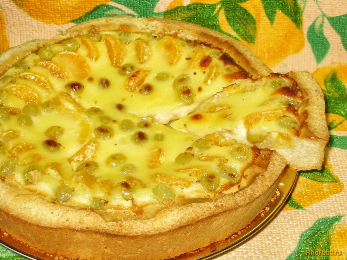 Рулет с мандаринами