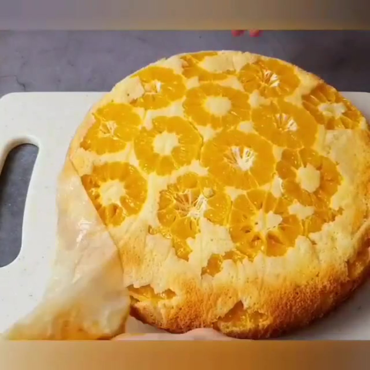 Пирог из мандаринов