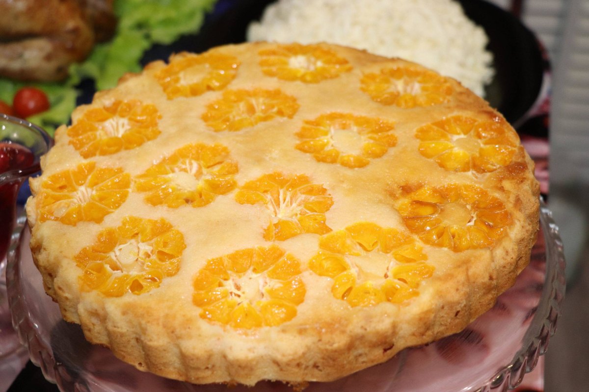 Рамзи мандариновый чизкейк