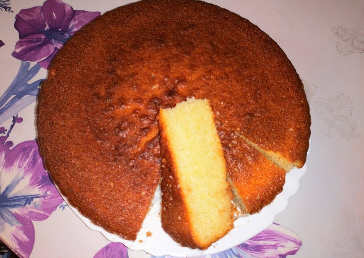 Торт манник классический