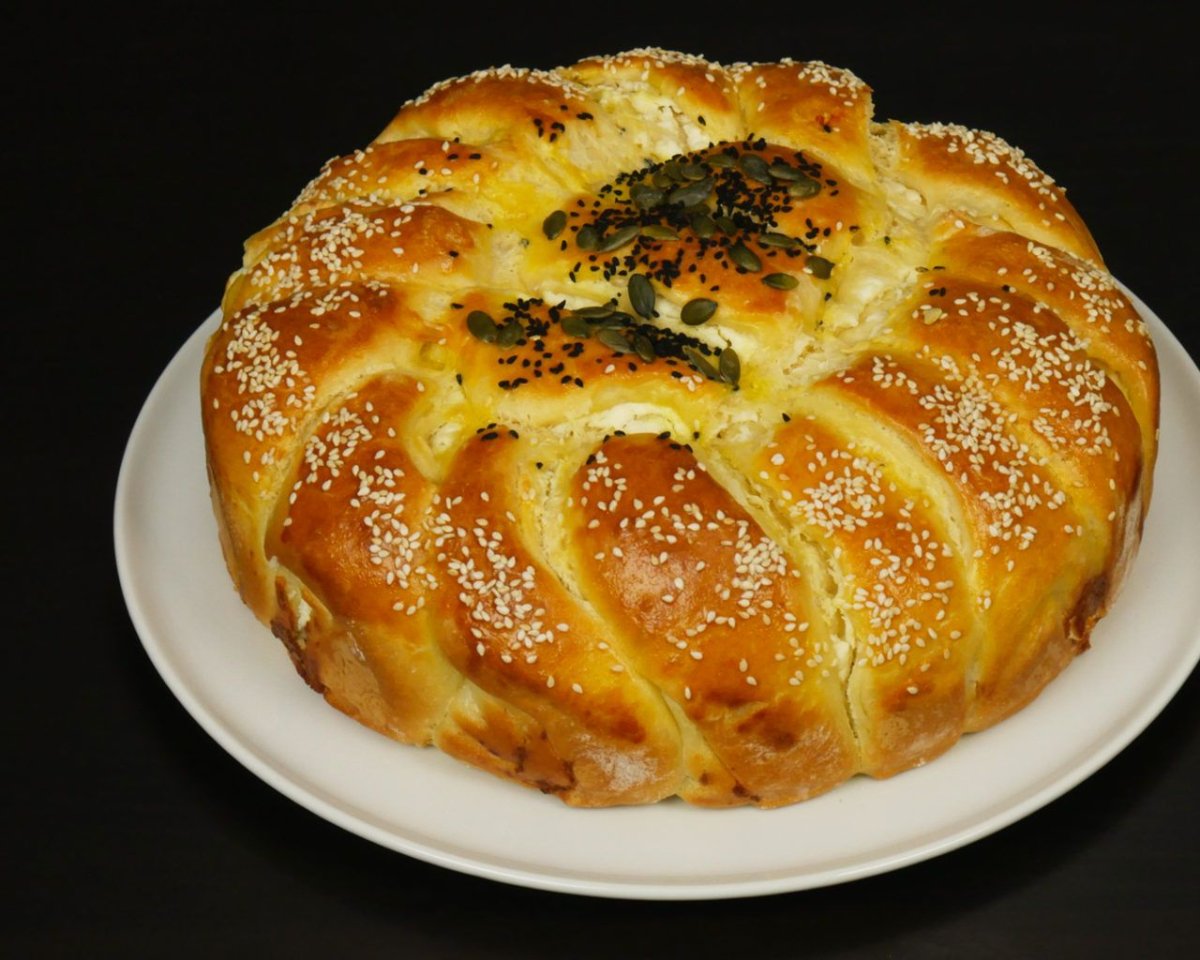 Греческий апельсиновый пирог Ревани