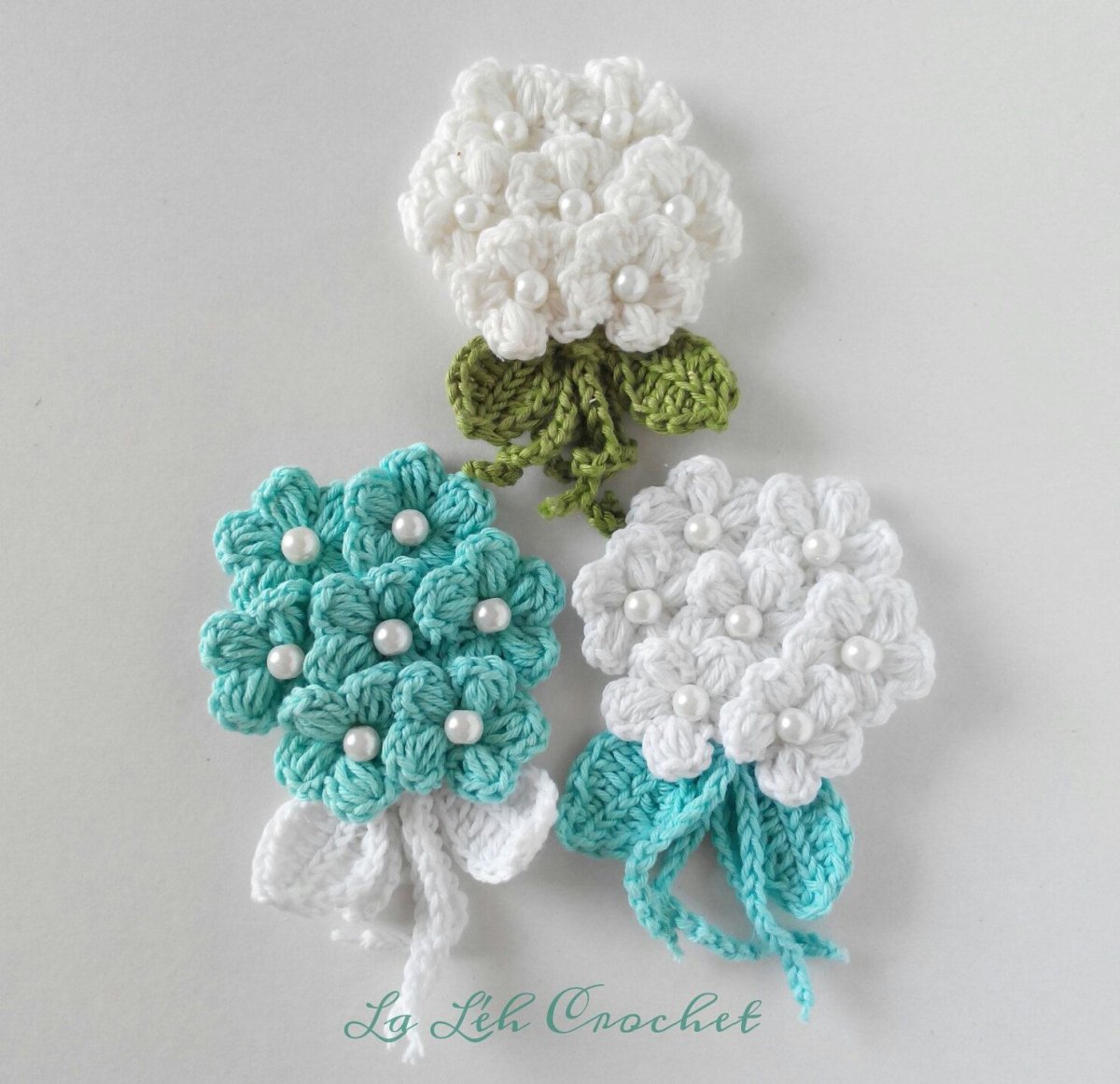 Crochet Flowers фиалка