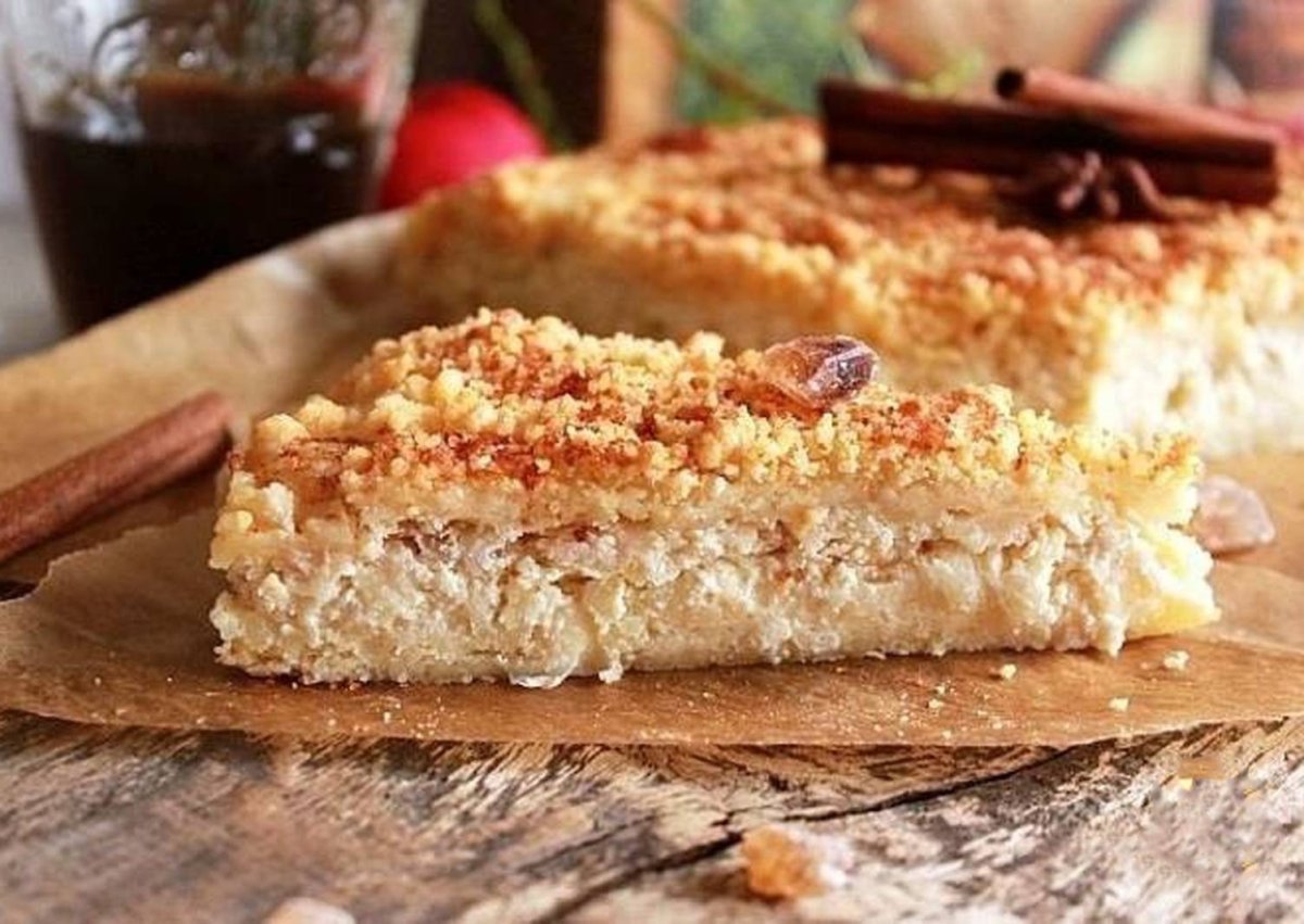 Пирог с клубникой