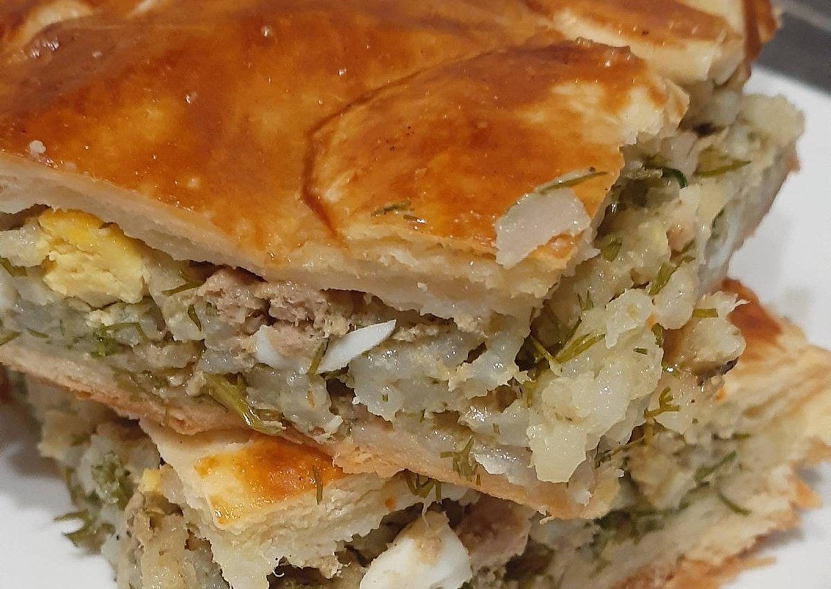 Рыбный пирог Калнина Наталья