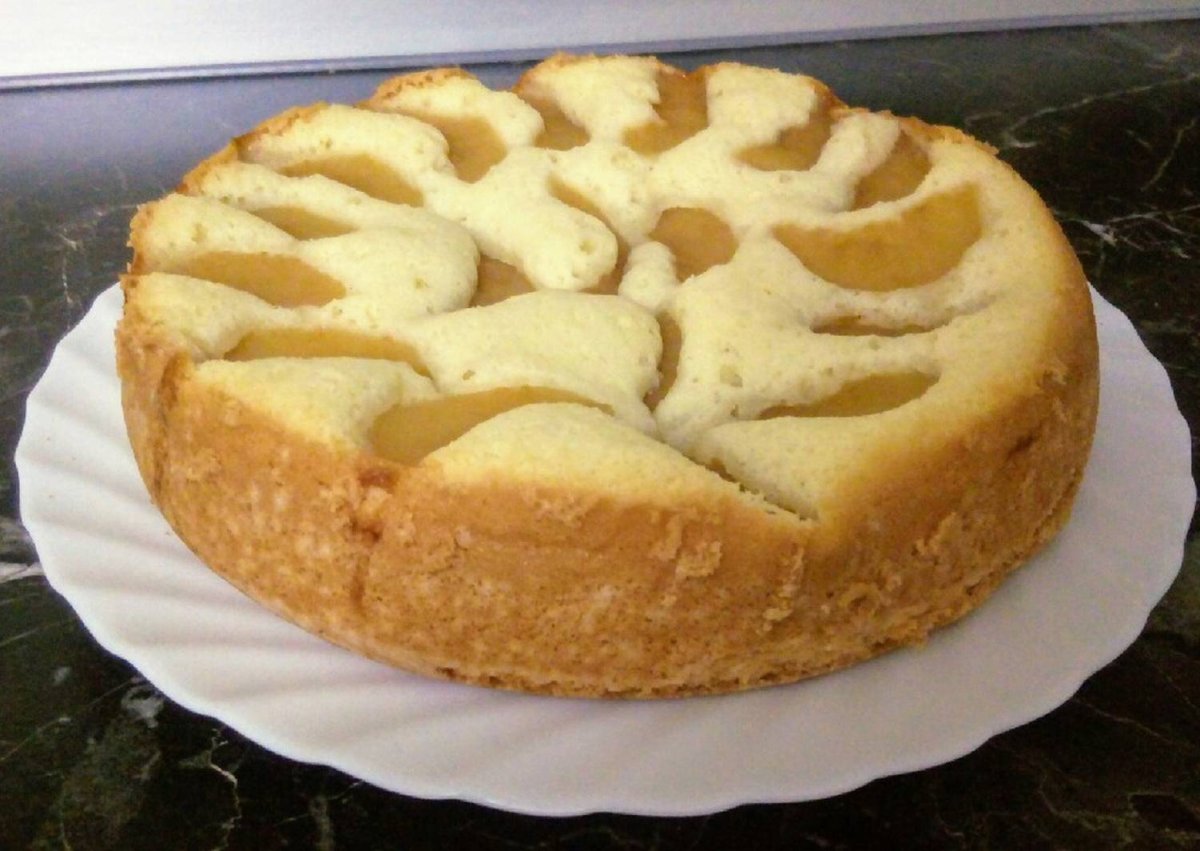 Пирог на молоке