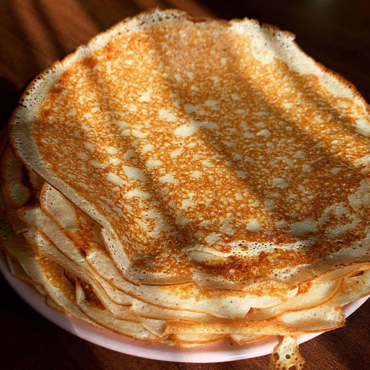 Блины на молоке