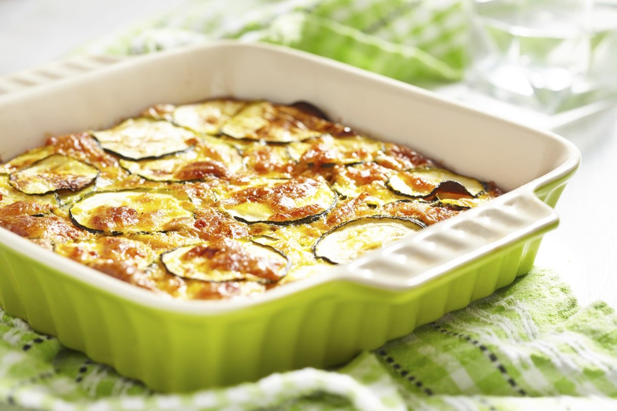 Пирог с кабачками
