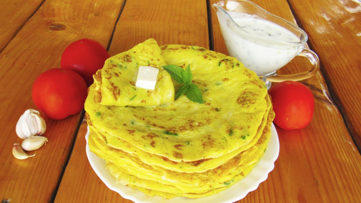 Блинчики из кабачков