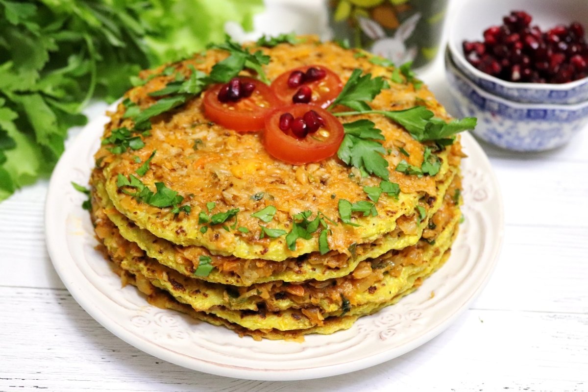 Кабачковые оладьи