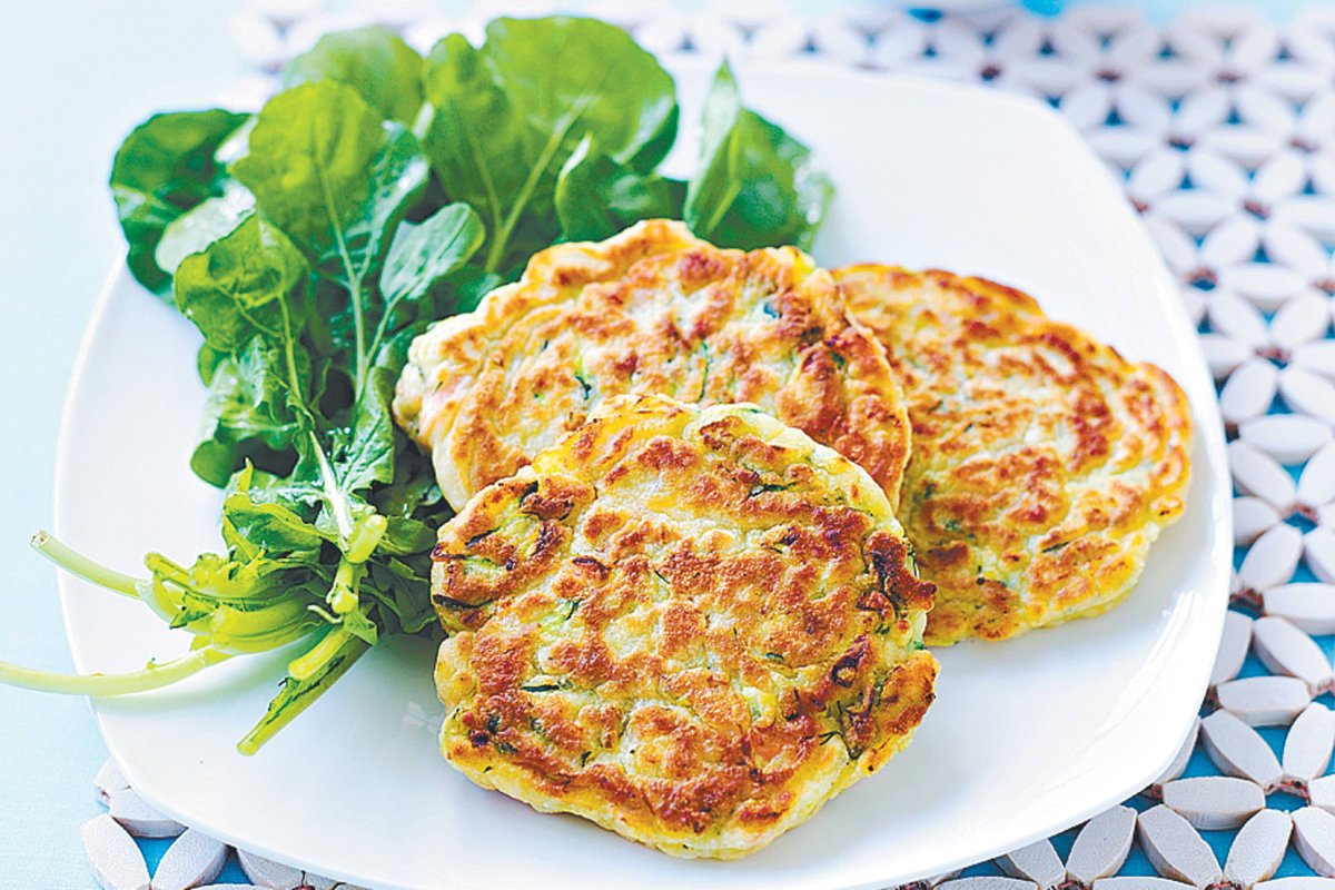 Блинчики с укропом и сыром